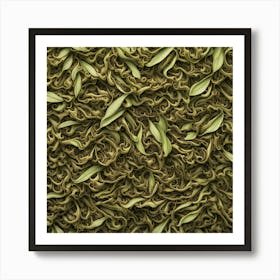 Tea Leaves Art 5 Art Print