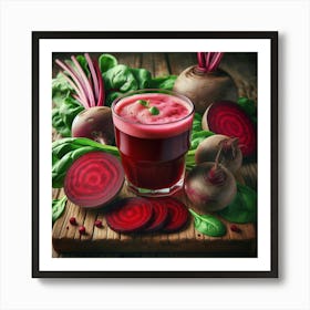 Beet Juice Art Print