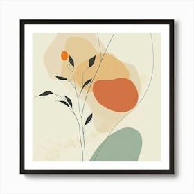 Abstract Flower 53 Art Print