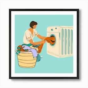 laundry Art Print