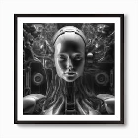 Cyborg 61 Art Print