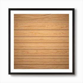 Wood Plank Background 5 Art Print