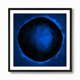 Blue Moon Art Print