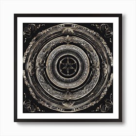 Ornate Medallion Art Print