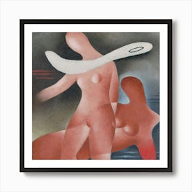 'The Nude' 2 Art Print