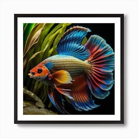 Betta 1 - Siamese Fighting Fish Art Print