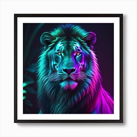 King Of Reflection 1 Art Print