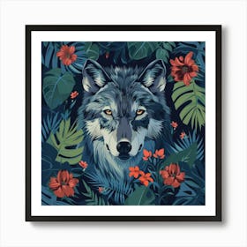 Woodland Guardian (7) Art Print