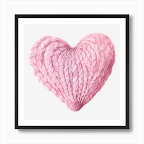 Pink Heart 1 Art Print