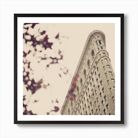 The Flat Iron In The Fall Art Print