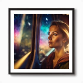 Looking Into The Universe Art Print