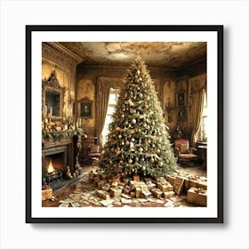 Christmas Tree 6 Art Print