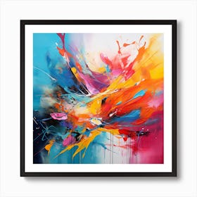 Abstract Painting 25 Art Print