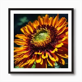 Sunflower - Sunflower Stock Videos & Royalty-Free Footage Art Print