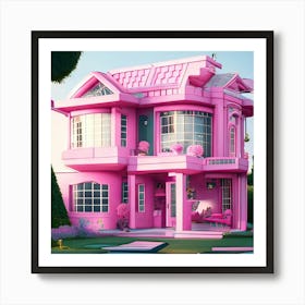 Barbie Dream House (467) Art Print