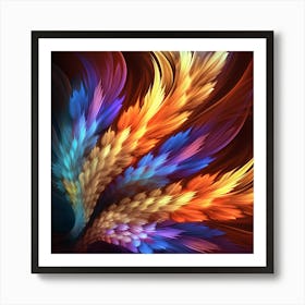 Phoenix Wings Art Print