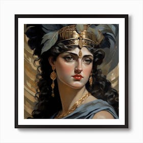 Greek Goddess 2 Art Print