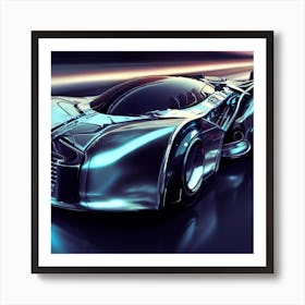 Futuristic Car 1 Art Print