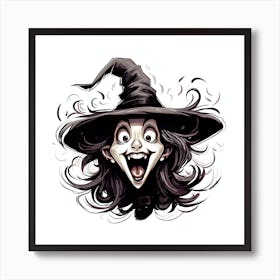 Witches Hat Art Print