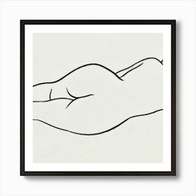 Nude Nude Art Print