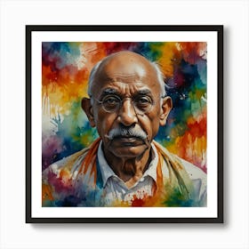 Mahatma Gandhi 25 Art Print