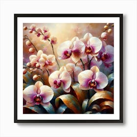 Orchids 4 Art Print