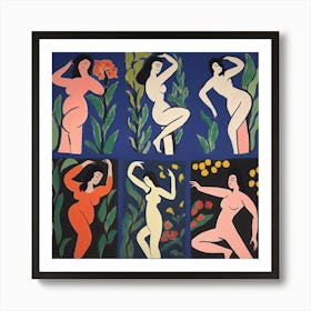 Women Dancing The Dance Art Print