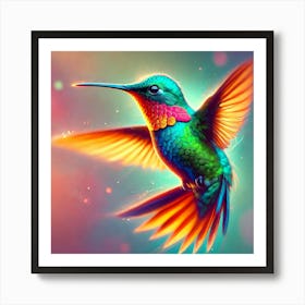 Hummingbird 6 Art Print