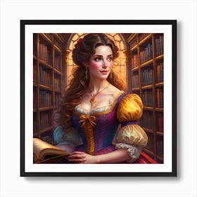 Belle Art Print