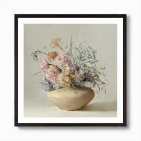 Flowers In A Vase 13 Art Print