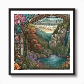 Tiffany'S Garden Art Print