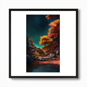 Stairway To Heaven Art Print