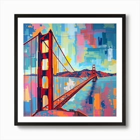 Golden Gate Bridge 6 Art Print