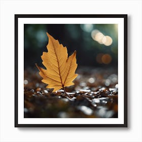 Autumn Leaf 5 Art Print