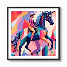 Unicorn Rider Art Print
