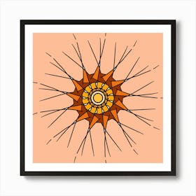 Sunburst Art Print