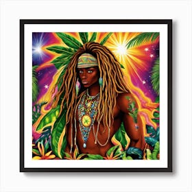 Afro-Caribbean Art Print