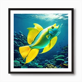 Fish In The Sea Art Print