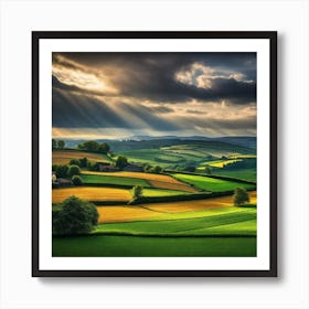 Landscapes Of England Art Print