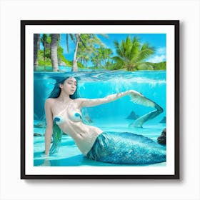 Mermaid 2 Art Print