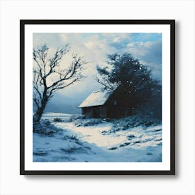 Winter Scene Art Print