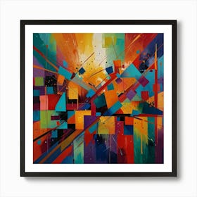 Abstract Painting 367 Art Print