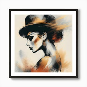 Portrait Artwork 324 Art Print