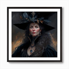 Witches Hat 6 Art Print
