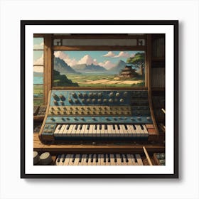 Imagination Keyboard Art Print