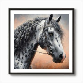 Horse Portrait 1 Art Print