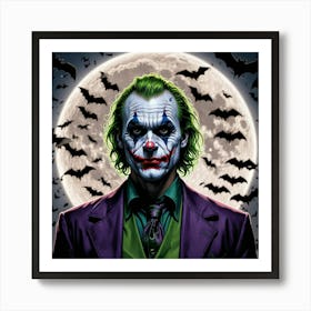 Batman Joker 3 Art Print