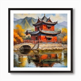 Chinese Pagoda 3 Art Print