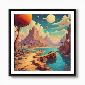 Landscape Art Art Print