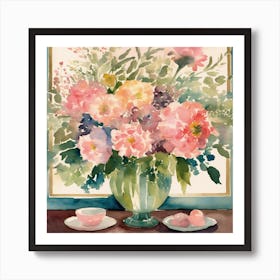 Vase Of Flowers Poster